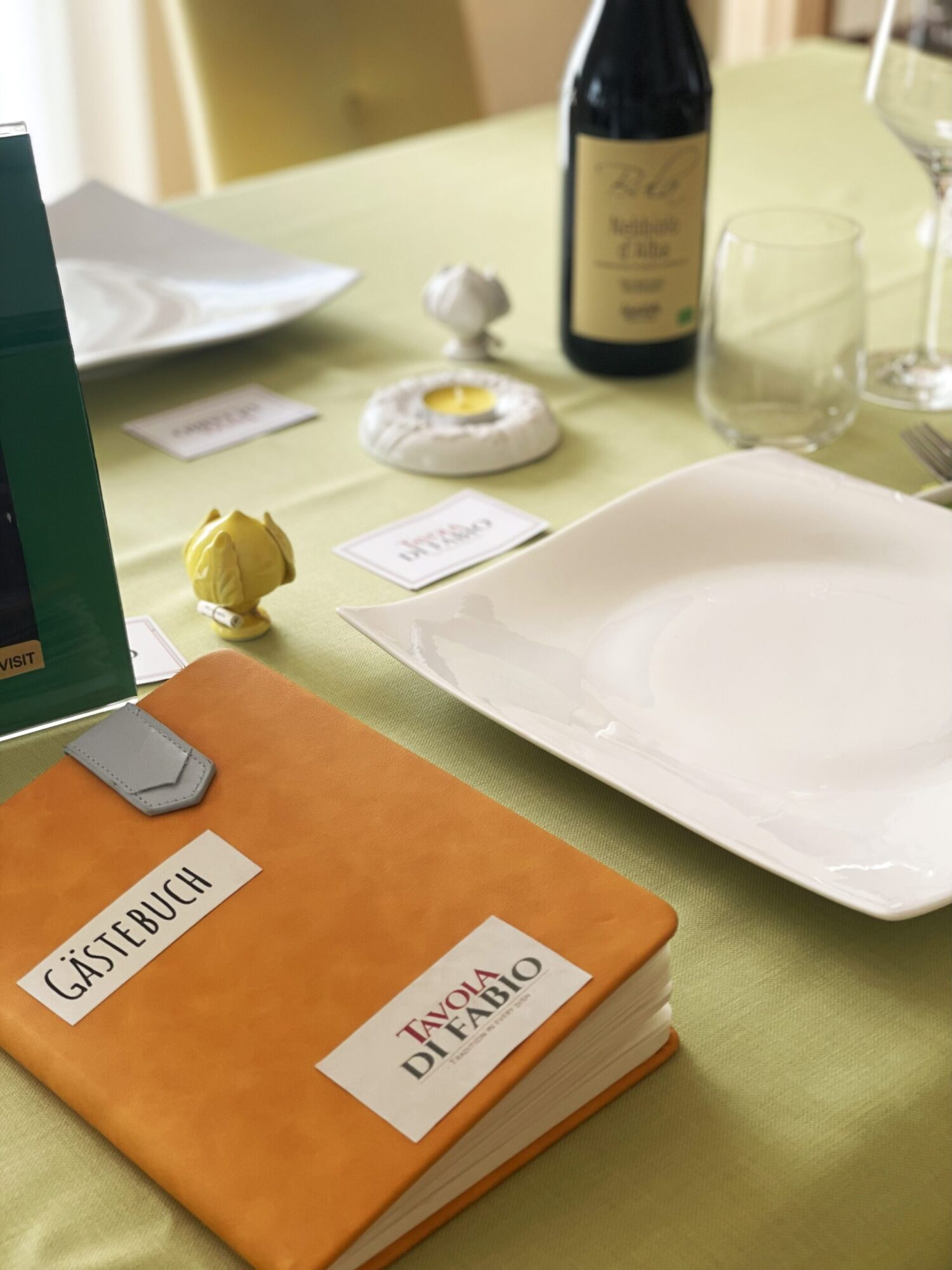 gästebuch tavola di fabio