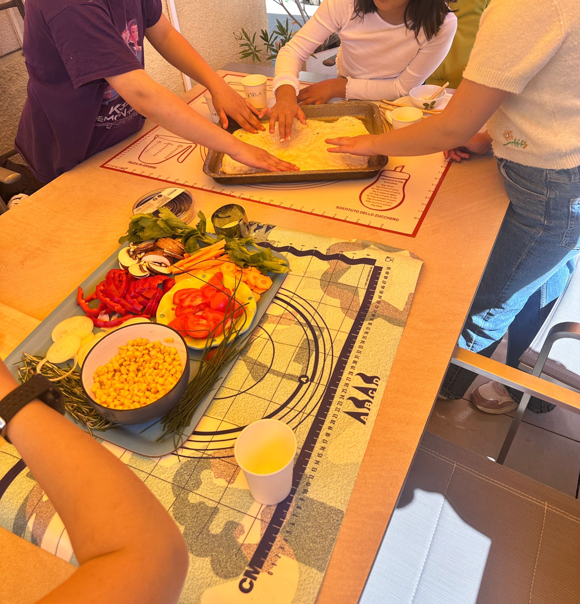 Pizza making