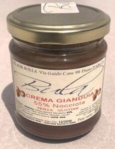 Gianduia Creme aus dem Piemont – 55% Haselnüsse
